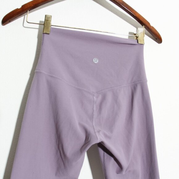 Lululemon Align High-Rise Pant Leggings 28" Purple Ash Nulu Size 2 - Picture 12 of 16